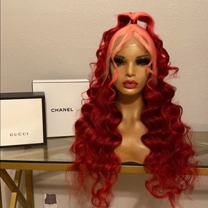 Beautiful Custom Color Human Hair Lace Wig